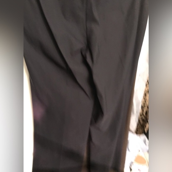 Equestrian Designs size 10 black dress pants w/ self belt , great fitting pants - Picture 10 of 12